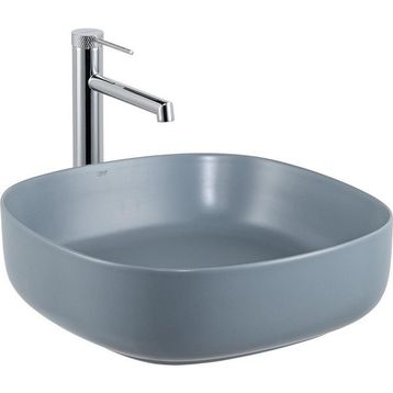 Lena E-W1203MM Mat Mavi Tezgahüstü Lavabo