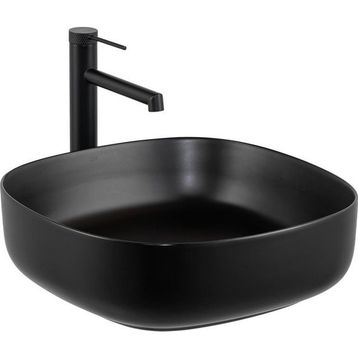 Lena E-W1203MS Mat Siyah Tezgah Üstü Lavabo