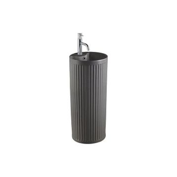 Lena E-W310MF Mat Füme Monoblok Lavabo