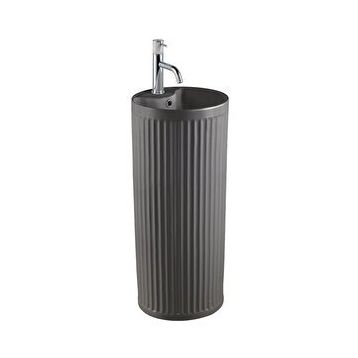 Lena E-W310MF Mat Füme Monoblok Lavabo