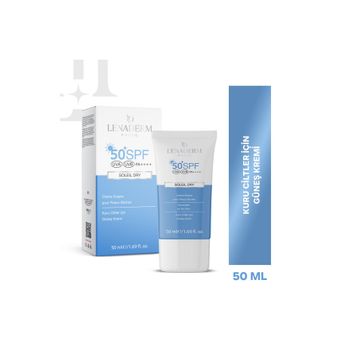 Lenaderm Soleil Dry Kuru Ciltler 50 ml Güneş Kremi