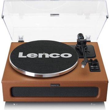 Lenco LS-430BN Kahvrengi Dahili Hoparlörlü Bluetooth Pikap