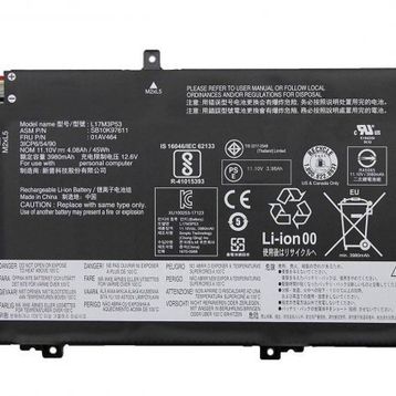 Lenovo 01AV463 Notebook Bataryası