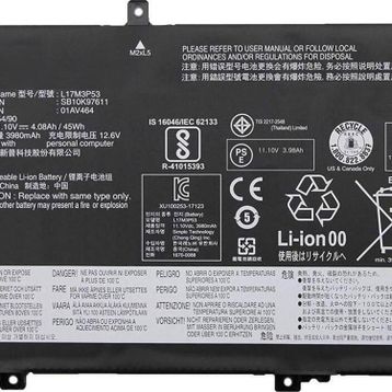 Lenovo 01AV464 RLL-113 Notebook Bataryası