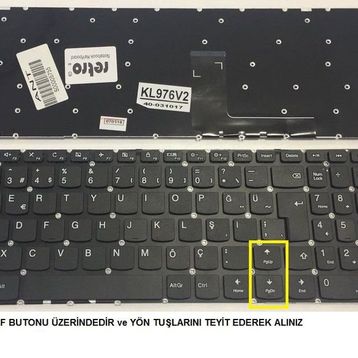 Lenovo 80TG Klavye