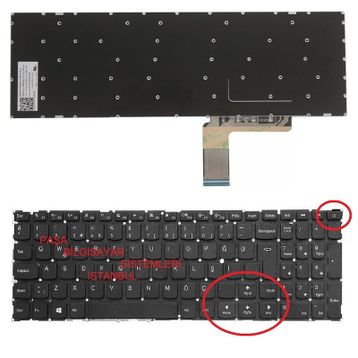 Lenovo 80TJ Klavye