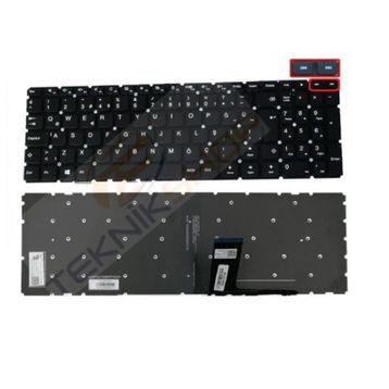 Lenovo 9Z.NCSSN.00T 9Z.NCSSN.201 Notebook TR Siyah Uyumlu Klavye