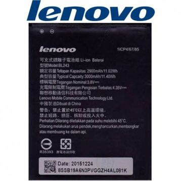 Lenovo A7000 BL243 Batarya Pil