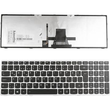 Lenovo B50 G50 Gümüş Klavye
