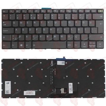 Lenovo IdeaPad 1-14IGL05 Siyah Notebook Klavyesi