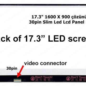 Lenovo Ideapad 110-17ACL 17.3 Uyumlu LCD Ekran