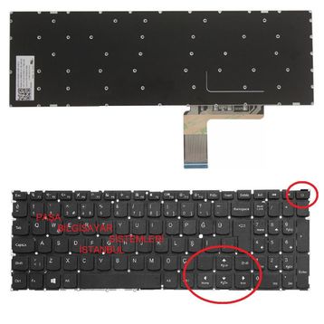 Lenovo IdeaPad 110 Touch-15ACL Siyah Klavye
