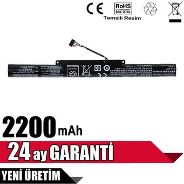 Lenovo IdeaPad 500-14ACZ Notebook Batarya