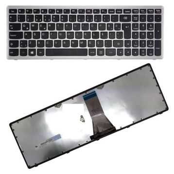 Lenovo IdeaPad 80C5 Gümüş Notebook Klavye