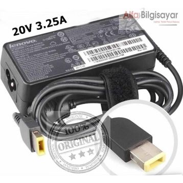 Lenovo Ideapad 80UD00T2TX 80UD00T3TX 20V 3.25 Uyumlu Laptop Adaptör