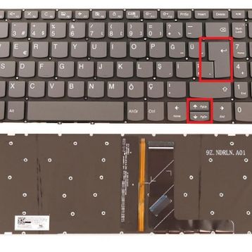 Lenovo IdeaPad 81AX00DQTX Türkçe Notebook Klavye