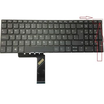 Lenovo IdeaPad 81D2 Notebook Klavye