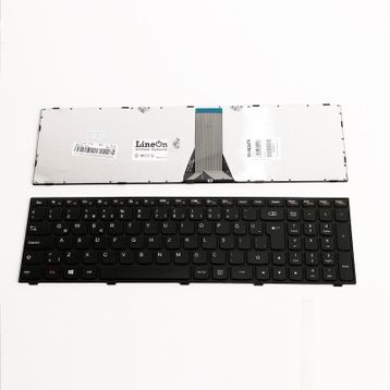 Lenovo Ideapad B51-35 Gümüş Işıklı Notebook Klavye