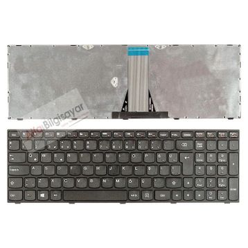 Lenovo Ideapad B51-35 Gümüş Işıklı Notebook Klavye
