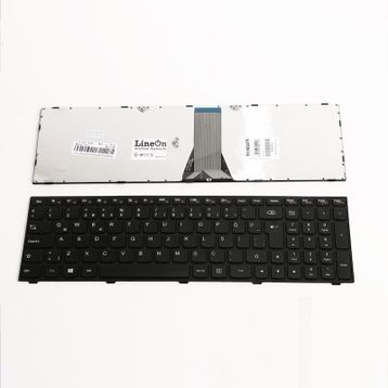 Lenovo Ideapad B51-35 Gümüş Işıklı Notebook Klavye