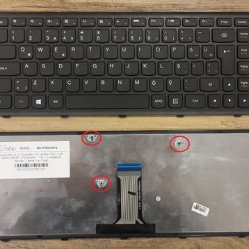 Lenovo Ideapad G400S Siyah Klavye