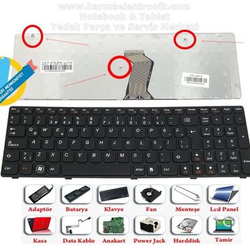 Lenovo Ideapad G585A Klavye