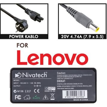 Lenovo Ideapad G710 Notebook Adaptör