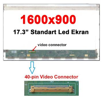 Lenovo Ideapad G710 Uyumlu Notebook Ekran