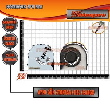 Lenovo İdeapad N581 Uyumlu Notebook Fan