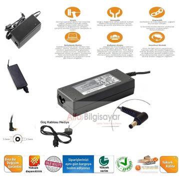 Lenovo İdeapad P580 3087 19V 4.74A 90W XEO Uyumlu Notebook Adaptör