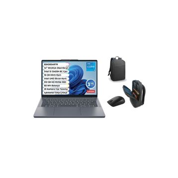 Lenovo IdeaPad Slim 3 14IRH10 83K000ARTR i5-13420H 16GB RAM 512GB SSD FreeDOS 14 inç Laptop