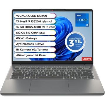 Lenovo IdeaPad Slim 3 14IRH10 83K000ASTR i7-13620H 16GB RAM 512GB SSD FreeDOS 14 inç Laptop