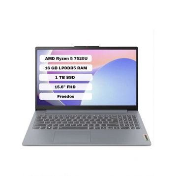 Lenovo IdeaPad Slim 3 15AMN8 82XQ012ETX Ryzen 5 7520U 16 GB RAM 1 TB SSD FreeDOS 15.6 inç Laptop