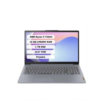 Lenovo IdeaPad Slim 3 15AMN8 82XQ012ETX Ryzen 5 7520U 16 GB RAM 1 TB SSD FreeDOS 15.6 inç Laptop