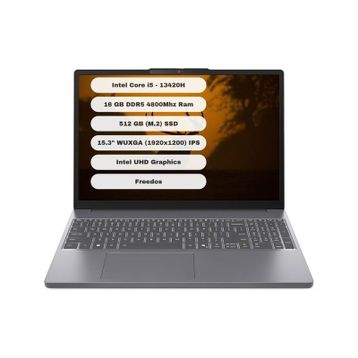 Lenovo IdeaPad Slim 3 15IRH10 83K100UMTR i5-13420H 8GB RAM 512GB SSD FreeDOS 15.3 inç Laptop