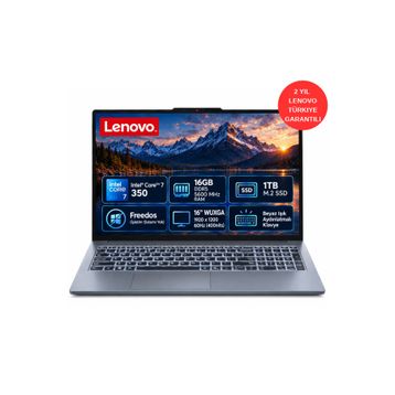 Lenovo IdeaPad Slim 3 16IWC11 83RS003STR Core 7 350 16 GB RAM 1 TB SSD FreeDOS 16 inç Laptop