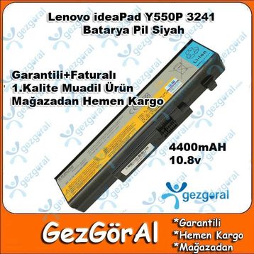 Lenovo Ideapad Y550P 3241 Batarya Pil
