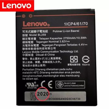 Lenovo K5 Plus A6020a46 Bl259 Batarya Pil