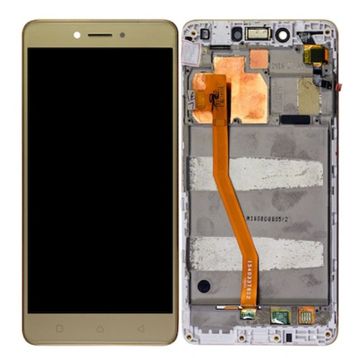 Lenovo K53A48 K6 Note Dokunmatik Siyah Çıtalı Servis Lcd Ekran