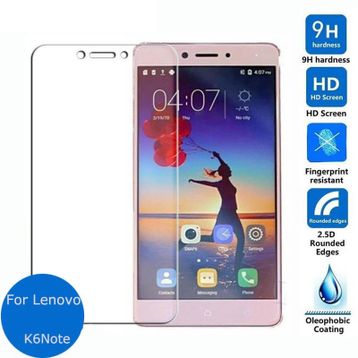 Lenovo K6 Note Ekran Koruyucu Temperli Kırılmaz Cam