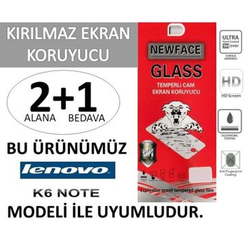 Lenovo K6 Note Ekran Koruyucu Temperli Kırılmaz Cam