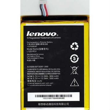 Lenovo L12D1P31 Lepad Ideatab A1000 A1010 A5000 A3000 3650 mAh Pil Batarya