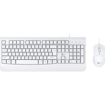 Lenovo Lecoo CM105 Beyaz Kablolu Klavye Mouse Seti