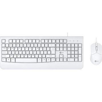 Lenovo Lecoo CM105 Beyaz Kablolu Klavye Mouse Seti