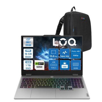 Lenovo LOQ 15IRX10 83JE01D3TR i7-13645HX 16 GB RAM 1 TB SSD RTX 5050 FreeDOS 15.6 inç Gaming Laptop