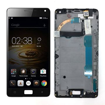 Lenovo P1 Siyah Çıtalı Uyumlu Lcd Ekran Dokunmatik