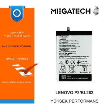 Lenovo P2 BL262 Batarya