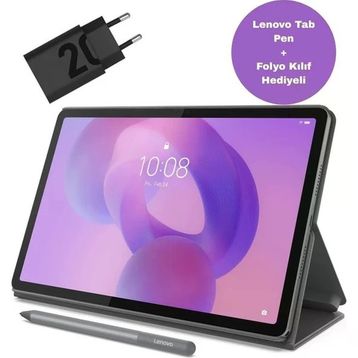 Lenovo Tab K11 Gen 2 ZAFS0206TR Kılıf+Kalem 128 GB 11 inç Tablet