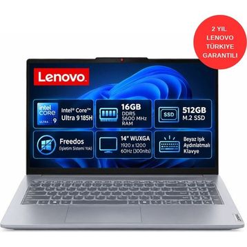 Lenovo ThinkBook 14 G8 IAL 21SJ00PNTX Ultra 9 185H 16 GB RAM 512 GB SSD FreeDOS 14 inç Laptop