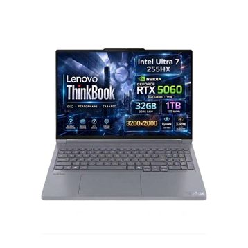 Lenovo ThinkBook 16p G6 IAX 21R0004BTX Ultra 7 255HX 32GB RAM 1TB SSD RTX 5060 FreeDOS 16 inç Laptop